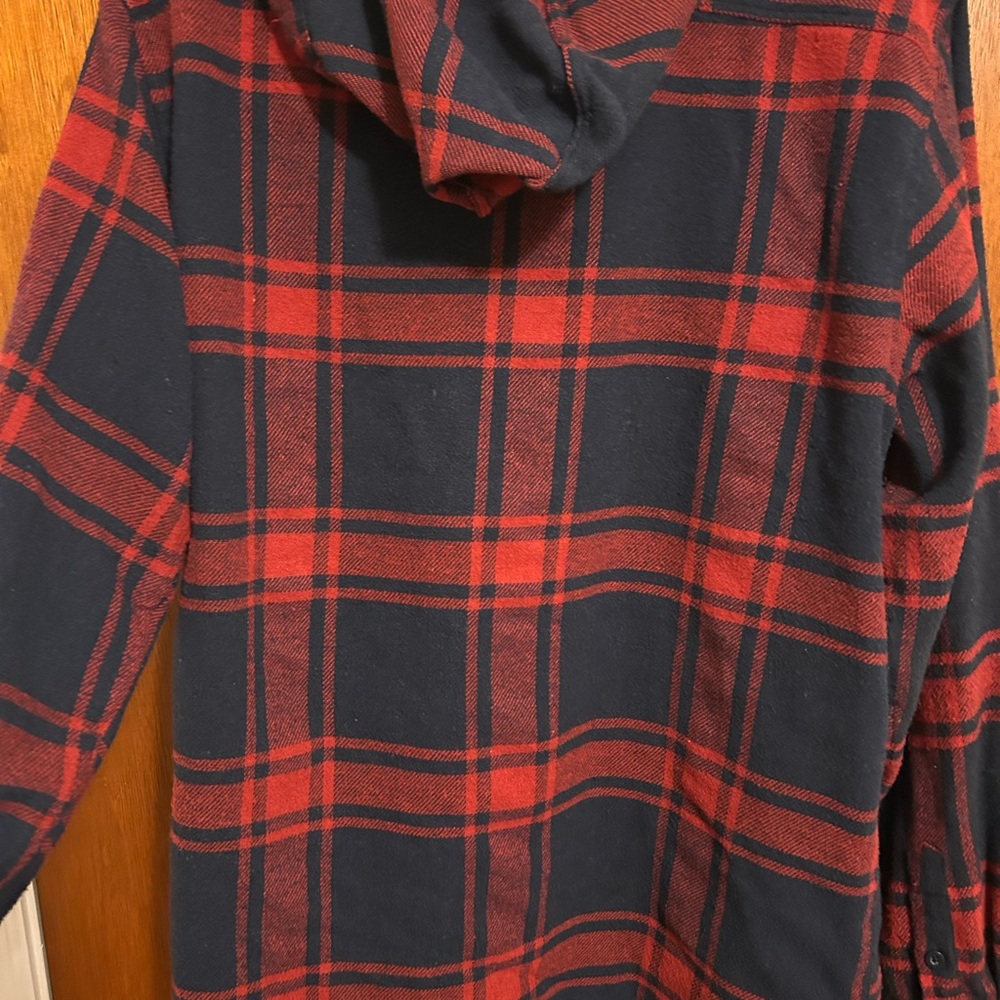 Aeropostale Red and Black Plaid Shirt - Picture 5 of 7